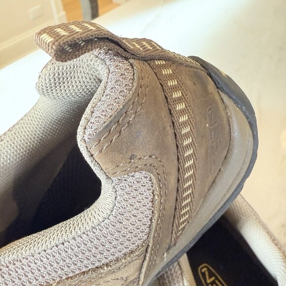 Keen Hiking Shoes Womens 7 Shasta Brown Leather Waterproof Round Toe Outdoor - Picture 2 of 10